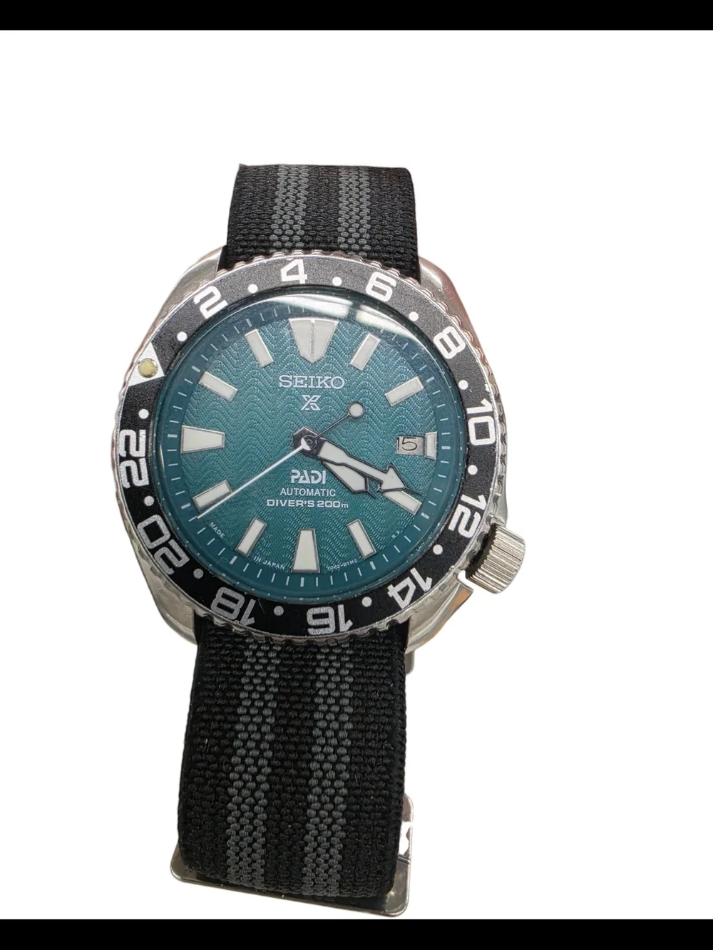 3 Seiko-Mod Men's Dive Watch